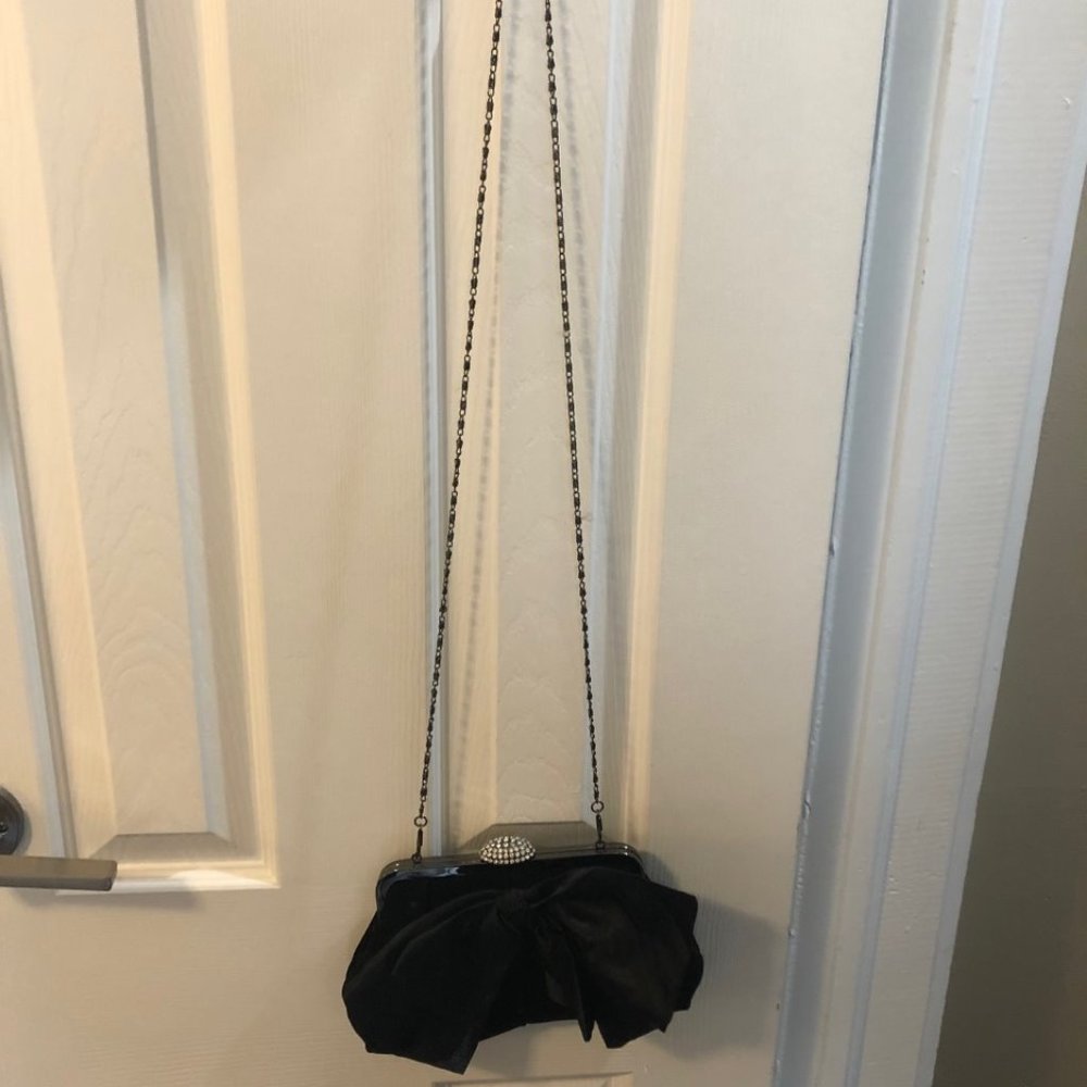 Vintage Neiman Marcus Clutch - Velvet / Satin